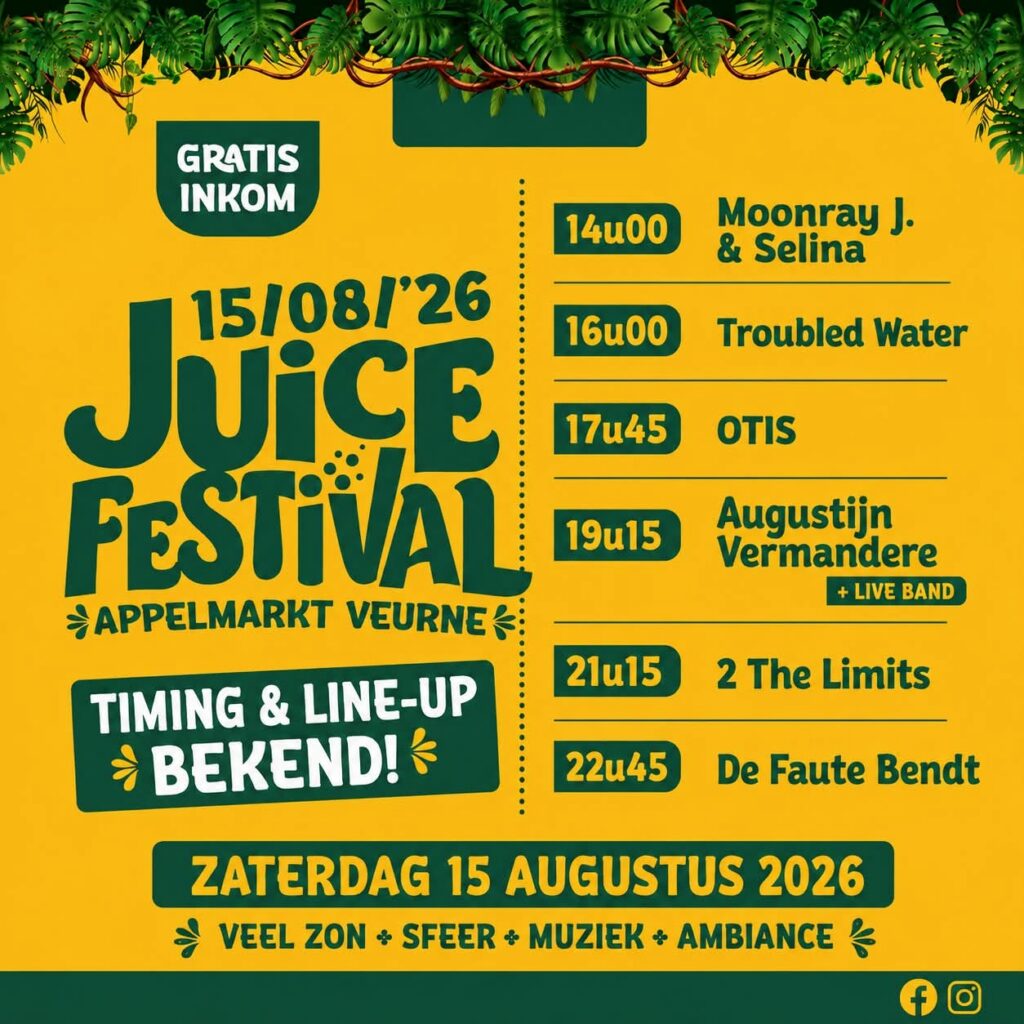 Line Up Juice Festival 2026